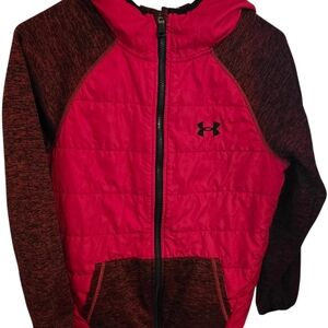 Under Armour Kids Red and Black Jacket